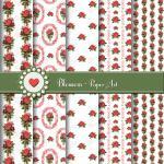 Vintage Roses Scrapbooking..