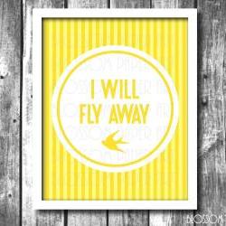 Quote Print - Wall Poster - Typography - Inspirational - Digital Art - 8x10 inches - 300dpi - 1495